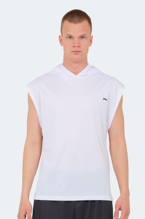 تی شرت سفید مردانه رگولار پلی استر کد 830896605