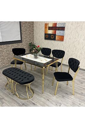 ست میز آشپزخانه مشکی فلزی BY ORHAN GÜZEL - کد 805746761
