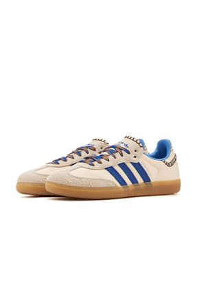 کفش اسنیکر نباتی زنانه بند دار adidas - کد 831114541