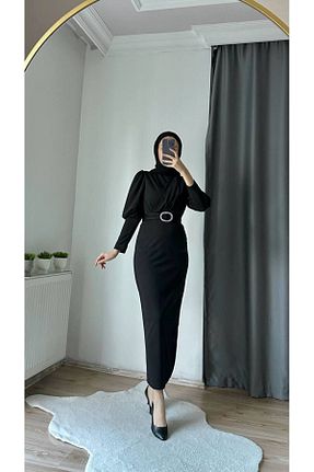 لباس حجاب مشکی زنانه کلوش BestShopping - کد 781946295