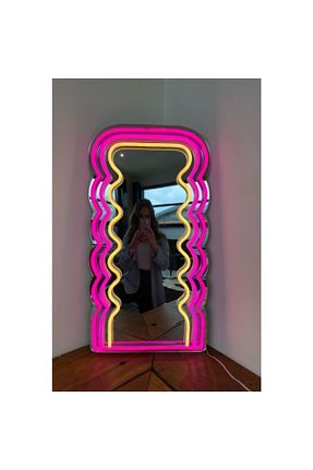 آینه صورتی پلاستیک NeuNeon - کد 234543762