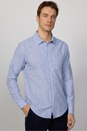 پیراهن رنگی مردانه اسلیم فیت Tudors - کد 804482109