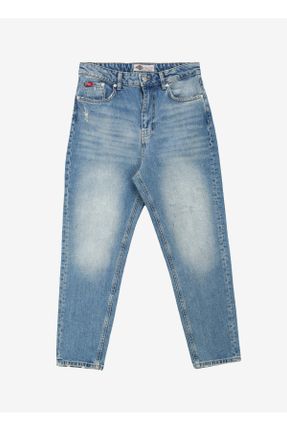 شلوار جین آبی زنانه استاندارد کد 831368518