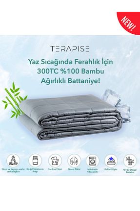 لحاف تکنفره طوسی Silikon Terapise - کد 824399158