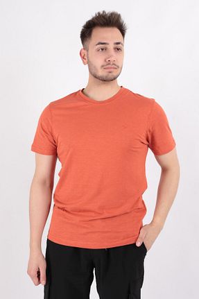 تیشرت نارنجی مردانه اسلیم فیت Cazador - کد 829528551