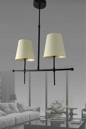 لوستر مشکی فلزی BSA LIGHTING - کد 831370316