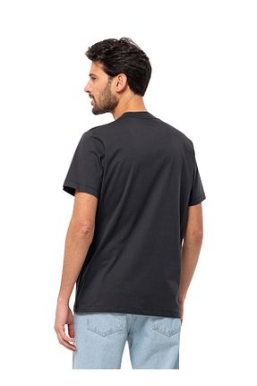تیشرت مشکی مردانه رگولار Jack Wolfskin - کد 831291002