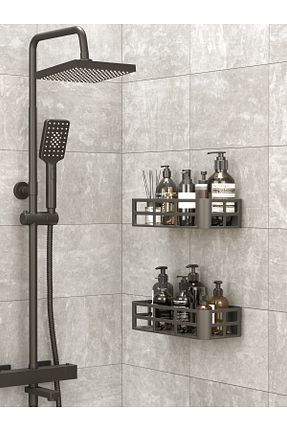 نظم دهنده حمام مشکی پلاستیک Mutfak Köşesi - کد 831324065