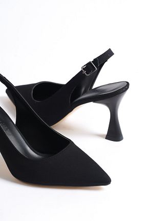کفش استایلیتو مشکی پاشنه نازک Shoesers - کد 739488041