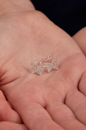 گوشواره نقره بچه گانه 925 عیار Elika Silver - کد 831574743