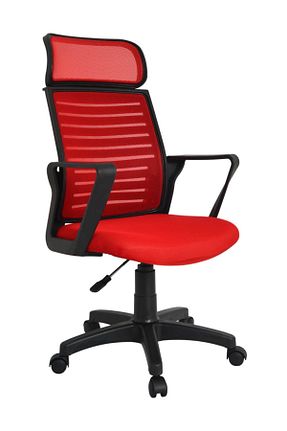 صندلی مطالعه قرمز ثابت Bürocci - کد 3263750
