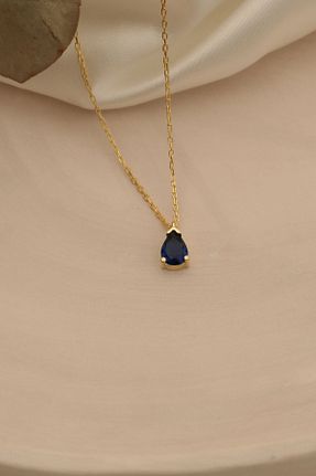 گردنبند نقره سرمه ای زنانه 925 عیار Agora Silver - کد 664898869