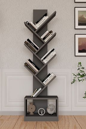 قفسه کتاب طوسی 40 سانتی متر Remaks - کد 807892896