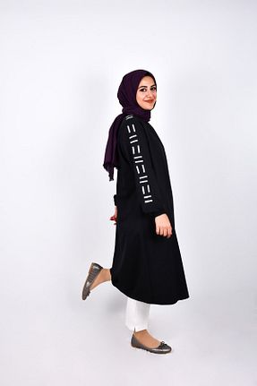 کلاه و ابایا مشکی زنانه پنبه ای OKTAYUSTA COLLECTİON - کد 455474620
