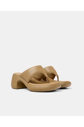 کفش کژوال قهوه ای زنانه پاشنه کوتاه (1 - 4 سانتی متر) CAMPER - کد 831197619