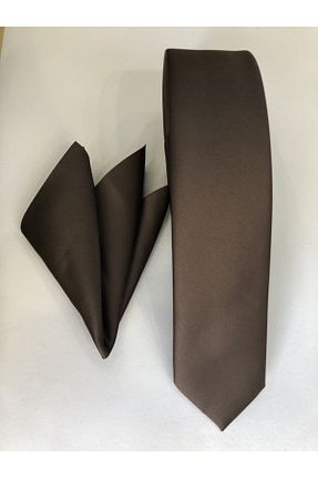 کراوات قهوه ای مردانه پارچه ای CRWAT ® - کد 204941623