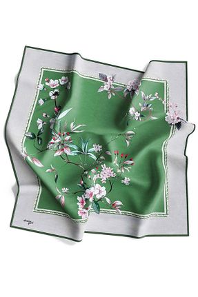 روسری سبز پلی استر Armine - کد 634651768