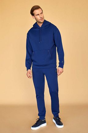سوئیشرت سرمه ای مردانه ساده SPORTEMPT - کد 831397625