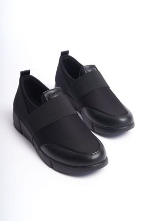 کفش پیاده روی مشکی زنانه پارچه ای Shoesers - کد 808054842