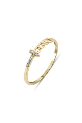 انگشتر طلا زرد زنانه 14 عیار DesignbyKairos - کد 410884769