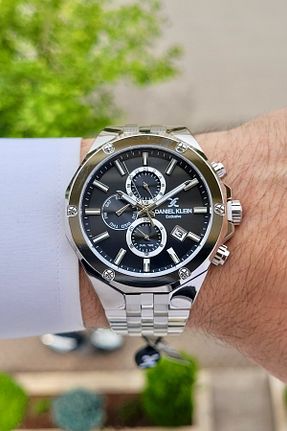 ساعت مچی متالیک مردانه 45 میلی متر Daniel Klein - کد 831805172