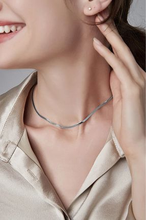 گردنبند نقره زنانه 925 عیار Sahra Gümüş - کد 831662724
