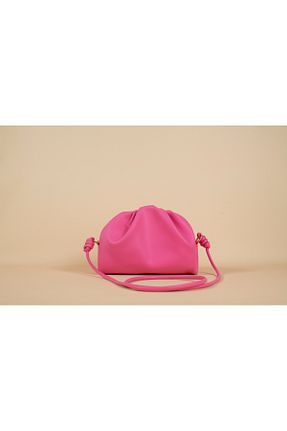 کیف دوشی صورتی زنانه چرم مصنوعی melly bag - کد 831877451