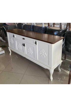 کنسول سفید چوب Masif Art - کد 311760242