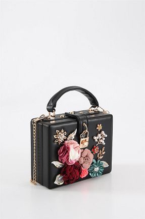 کیف دوشی مشکی زنانه چرم مصنوعی ÇÇS - کد 831846969