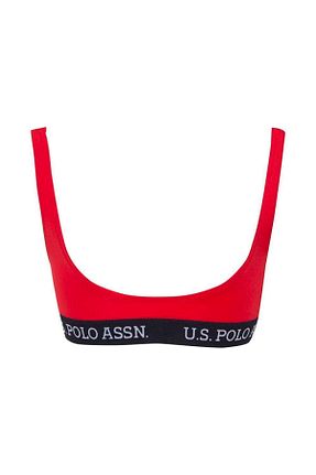 بالاتنه بیکینی قرمز زنانه ساده U.S. Polo Assn. - کد 124796371