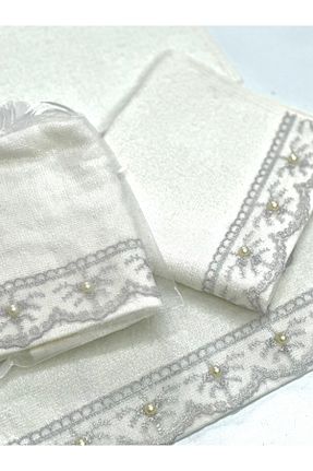 حوله آشپزخانه طوسی پنبه Bursa Cotton - کد 831922811
