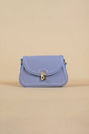 کیف دوشی آبی زنانه چرم مصنوعی melly bag - کد 831943806