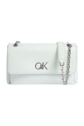 کیف دستی سبز زنانه سایز متوسط Calvin Klein - کد 807804456