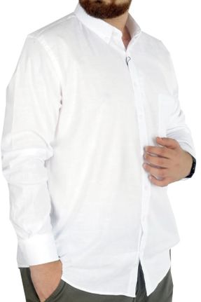 پیراهن سفید مردانه سایز بزرگ کد 665716574