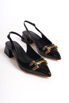کفش پاشنه بلند کلاسیک مشکی زنانه چرم مصنوعی Shoesers - کد 817911553