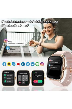 ساعت هوشمند صورتی گارانتی وارد کننده SmartBlack - کد 814017376