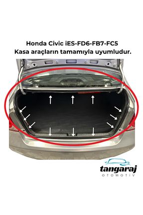 پلاستیک صندوق عقب خودرو TAN GARAJ OTOMOTİV - کد 831707301