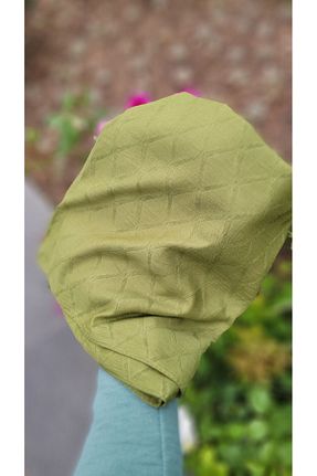 روسری خاکی پنبه ای FRESCO SCARFS - کد 831472571