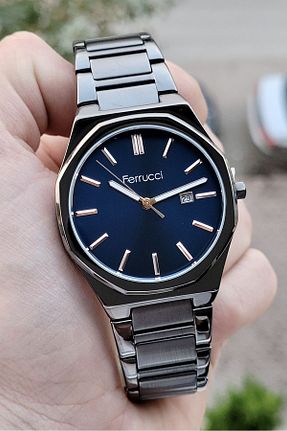ساعت مچی طوسی مردانه 41-45 میلی متر Ferrucci - کد 831703903