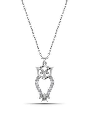 گردنبند نقره زنانه 925 عیار TEK TARZIM TAKI - کد 64821149