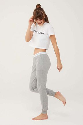 پائین تنه راحتی طوسی زنانه ساده U.S. Polo Assn. - کد 99977802