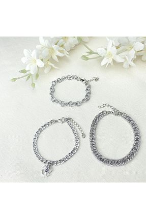 دستبند جواهر زنانه استیل (فولاد) Kyver - کد 801815797