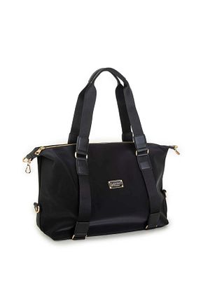 کیف دوشی مشکی زنانه چرم مصنوعی Nas Bag - کد 831985674