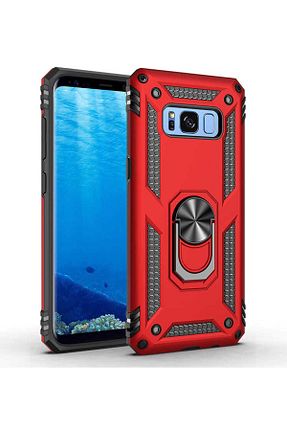 کاور و قاب قرمز Samsung Galaxy S8 halkhouse - کد 797374914