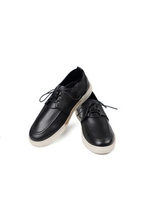 کفش کلاسیک مشکی مردانه چرم طبیعی پاشنه کوتاه ( 4 - 1 cm ) پاشنه نازک کد 331438622