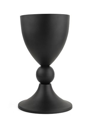 گلدان مشکی فلزی Begüsa - کد 466285513