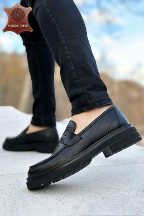 کفش کلاسیک مشکی مردانه پاشنه کوتاه ( 4 - 1 cm ) کد 815606117