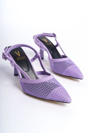 کفش استایلیتو بنفش پاشنه نازک Shoesers - کد 804808941