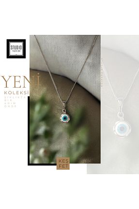 گردنبند استیل ( فولاد ) زنانه رودیوم studiofashion - کد 831770435