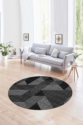 فرش طوسی زیره ضد لغزش Alkilim - کد 805785760
